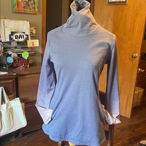 Carrie Underwood Calia Women's Oasis Ombre Pullover Mockneck XL